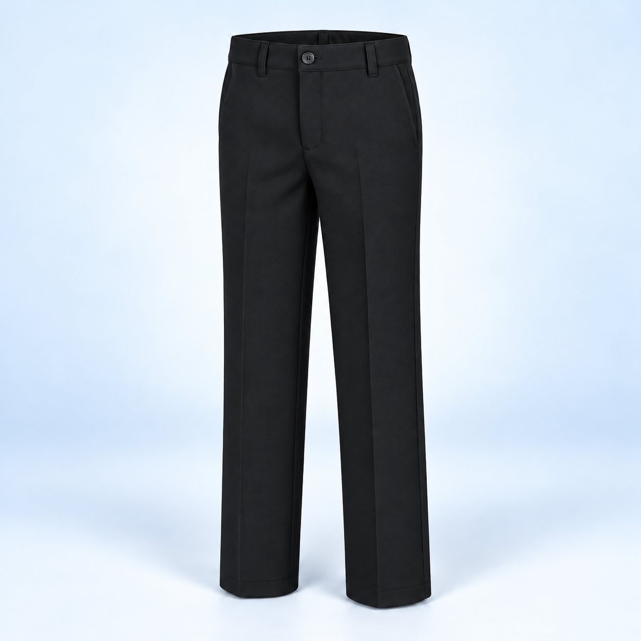 Boys Navy School Trousers view 3